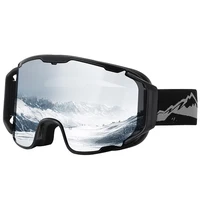 Double Layers Anti-fog Ski Goggles Snowmobile Ski Mask Skiing Glasses Men Women Snow Googles Snowboard Sunglasses free Case 1