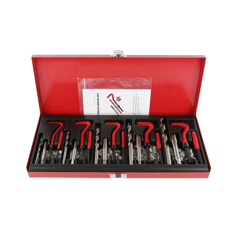 

Professional Engine Block Restoring Damaged Thread Repair Tool Kit M5 M6 M8 M10