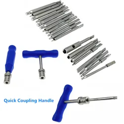 Quick Coupling Handle Bone Screw Extractor Handle Hollow Mill For Removal Orthopedics Surgical Instrument