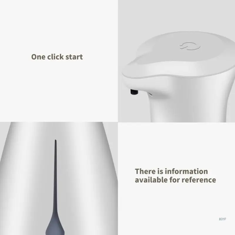 Dispenser Automatico Ricaricabile di Sapone in Schiuma Bitefom InnovaGoods | Leroy Merlin