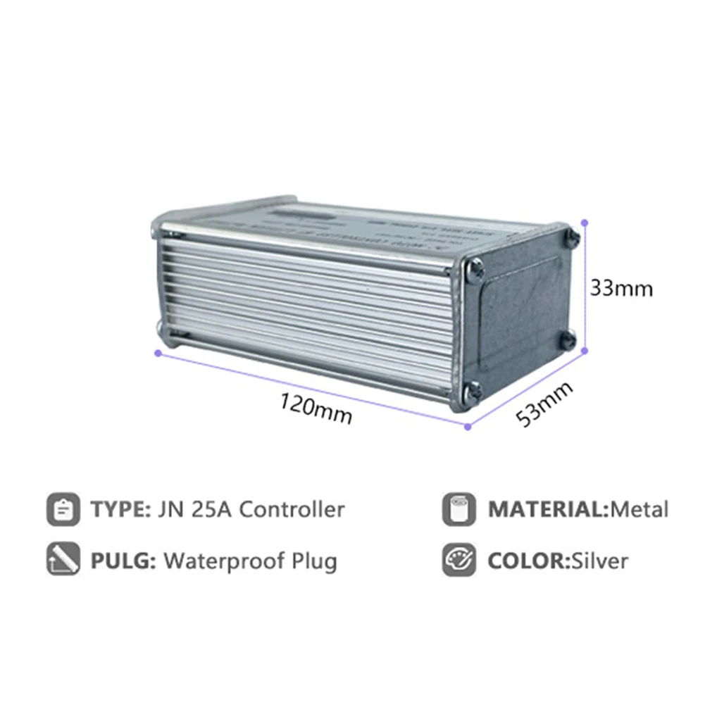 

Durable Controller 1 X JN Controller 36V/48V 500W/750W Brushless Hub Consumption Higher Efficiency Lower Current