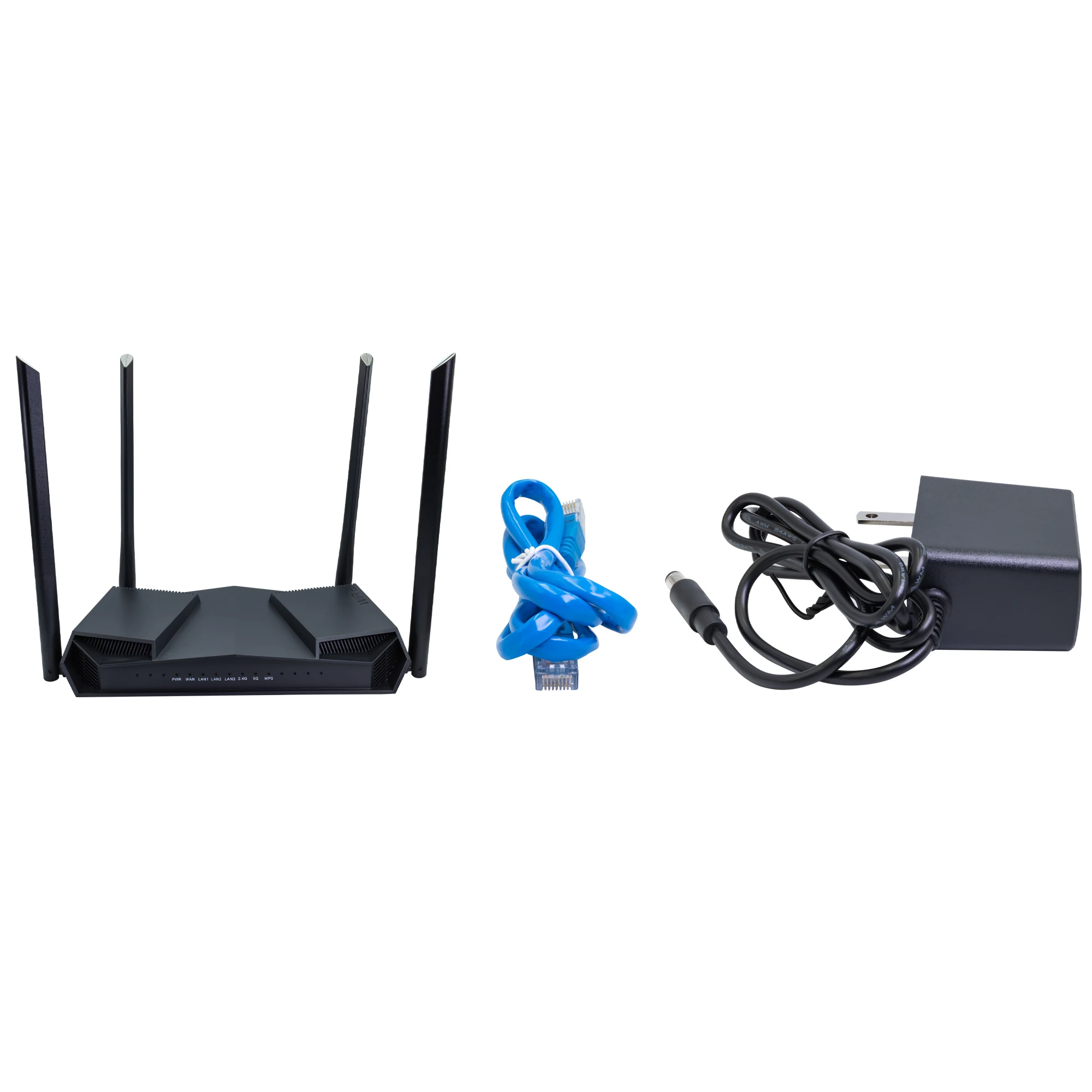 Banana Pi BPI-Wifi 6 OpenWRT Router Case TR6560 TR5220 Wifi SOC Dual Core ARM Cortec A9 Integrated 5GE PHY MACs Board smart router