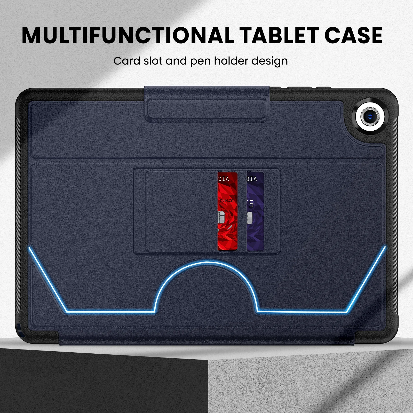 Enhanced Shockproof Smart Stand Tablet Cover