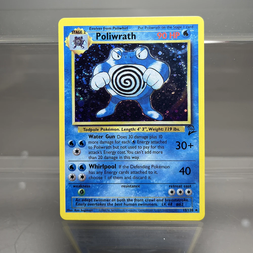 PKM Basisset/Fitnessstudio Heroes Folie PROXY Karten Gengar Raichu Nidoking Chansey Moltres TCG Game Collection Karten Spielspielzeug – Detail 4
