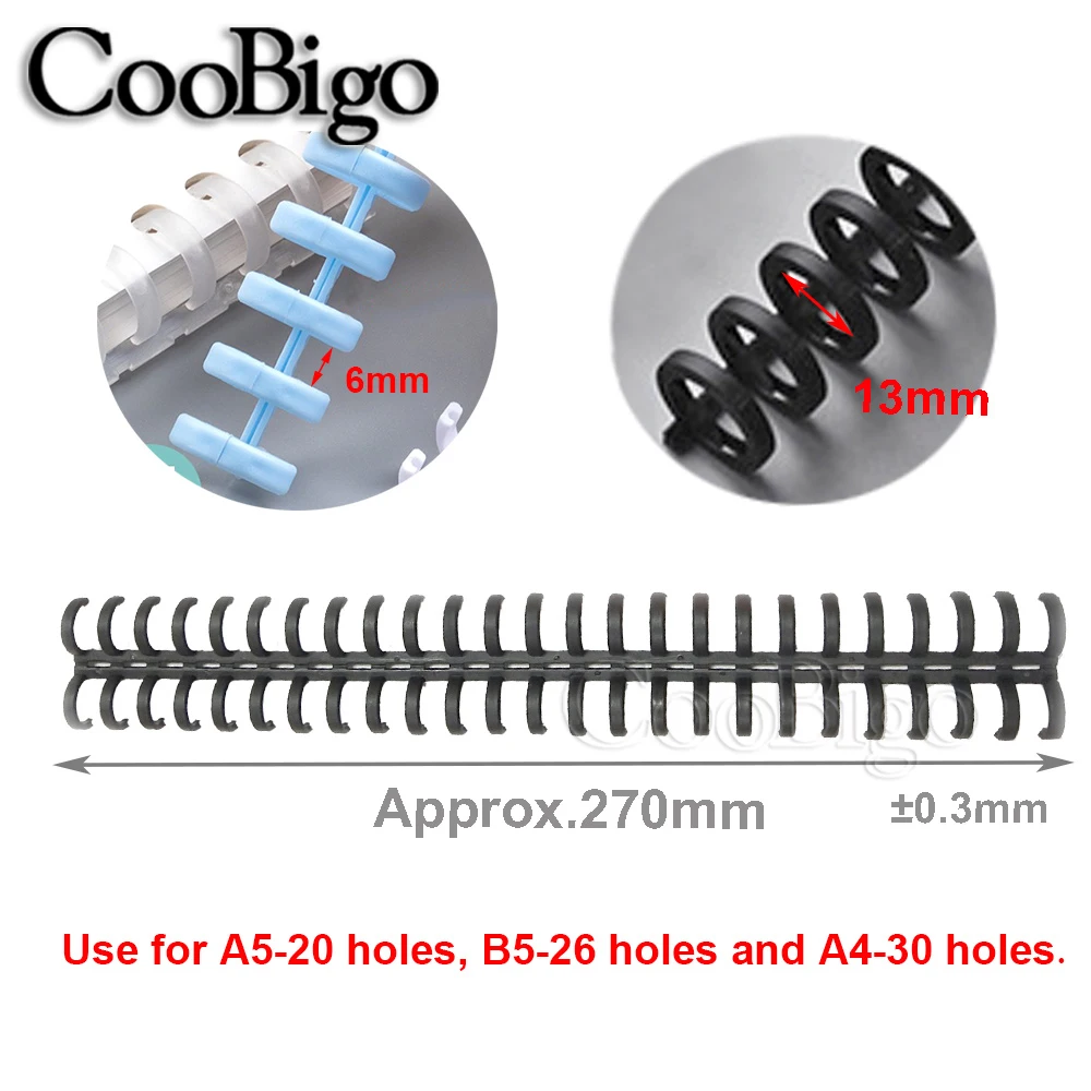 Jindizi Lot De 12 Peignes à Feuilles Obiles En Plastique Pour Cahier