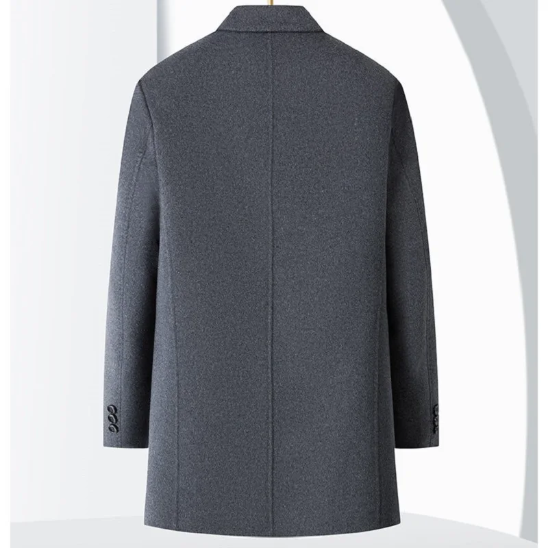 Description Picture 5 of itemBATMO 2023 new arrival autumn&Winter 85% white down liner casual trench coat men,thick jackets, Overcoat size M-4XL 262