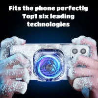 Refroidisseur de téléphone portable à clip arrière magnétique, radiateur de refroidissement silencieux à semi-conducteur, le dernier Gadget de refroidissement d'été 6
