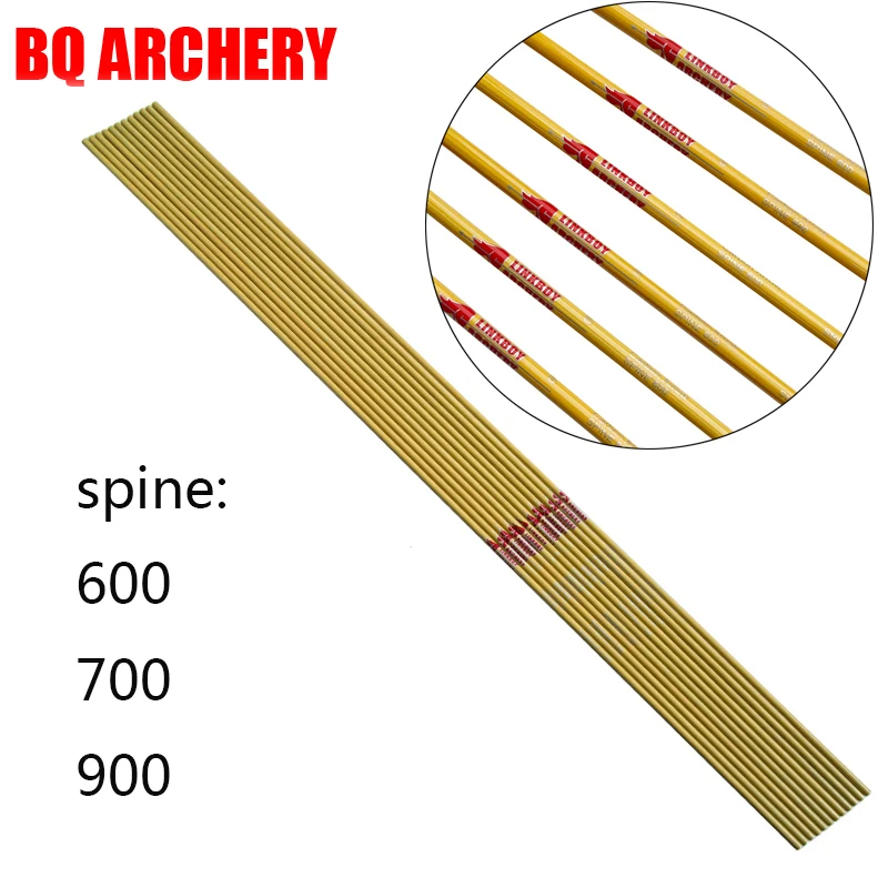 

Стрелы из 100% чистого карбона 12 шт., вал из бамбуковой кожи Spine600 700 900 ID4.2mm для рекурсивного лука, охоты, стрельбы
