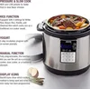 6 Quart Multi-cooker with America's Test Kitchen Multicooker Perfection Cookbook Stainless Steel Easy Healthy 2