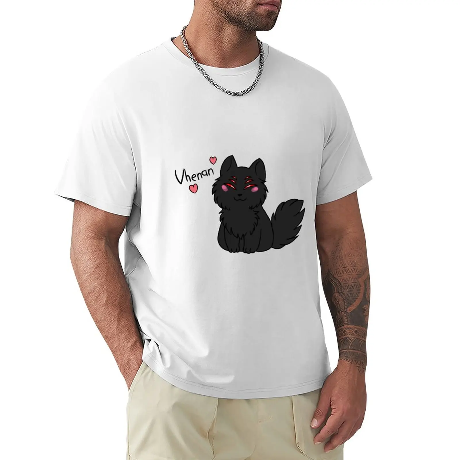 

The Dread Wolf Loves You T-Shirt Blouse kawaii clothes men graphic t shirts