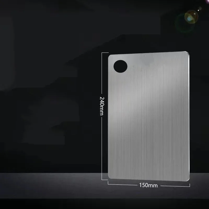 Stainless Steel Antibacterial Cutting Board for Fruits and Vegetables