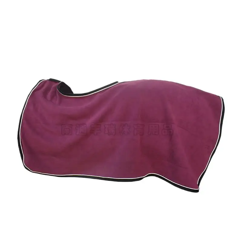 Polar Fleece Training Horsecloth Single Layer Soft Riding Practice Horse Blanket Horse's Training Clothes Horse Equestrian