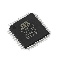 Micro ordinateur à puce unique, contrôleur 8 bits, AT89S52 AT89S52 24AU, TQFP 44 