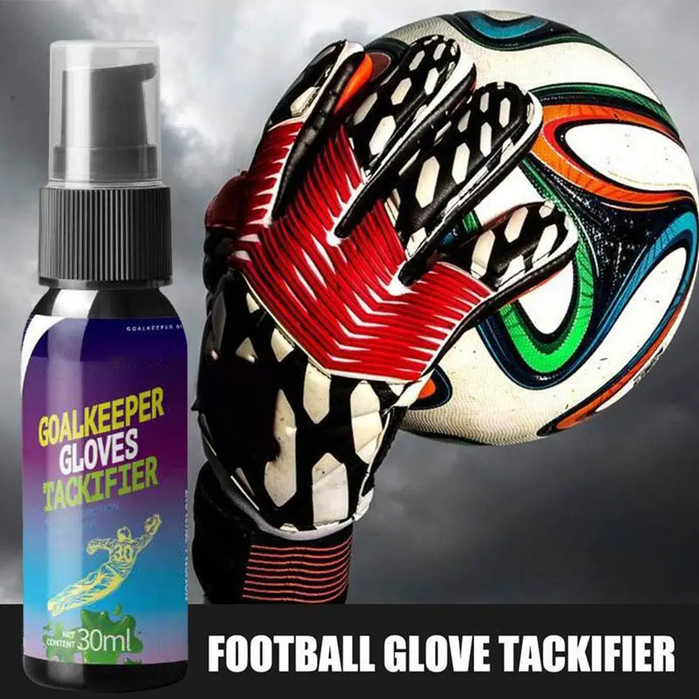 Goalkeeper Glove Spray Football Grip Spray Goalkeeper Gloves Tackifier Football Goalkeeper Grip Glove Glue For Enhanced Sti V1O4
