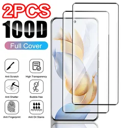 Premium Tempered Glass Screen Protector Set for 2Pcs Glass (For Honor 9X Pro)