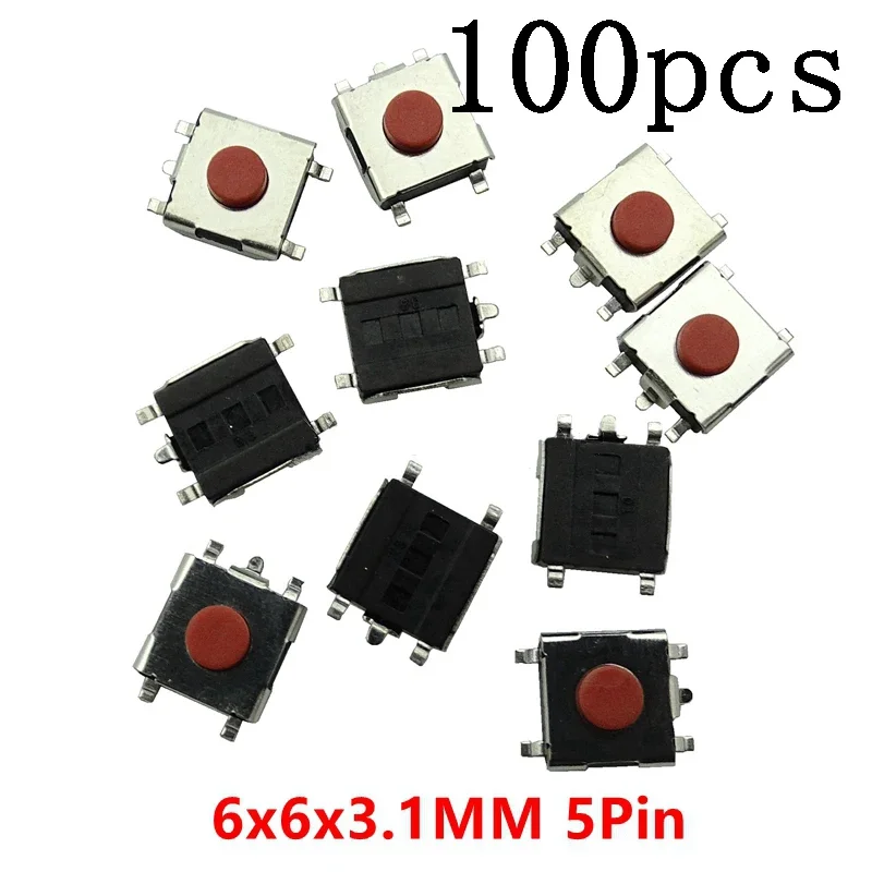 현대, 닛산, 혼다, 폭스 바겐, 도요타, 기아, 푸조 용 100pcs 자동차 원격 제어 키 터치 스위치 버튼 터치 키 구성 요소 패키지