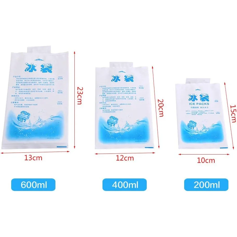 Gel Ice Packs Reusable Cold Compress Packs for Injuries, Pain Relief,Safe Eco-Friendly Hot and Cold Gel 10pcs ice pack