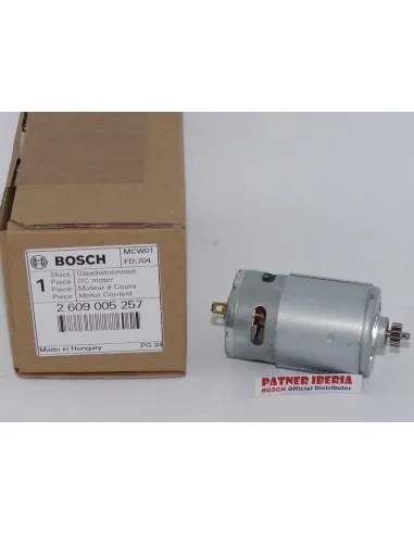Moteur Bosch 2609005257 - Courant Continu 14.4V - Pour Perceuse/Visseuse PSR, PSB - Avec Roue Dentée 13 Dents
