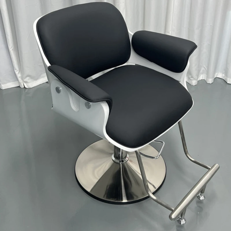 

Barbershop Luxury Perm Hairdressing Barber Chair Swivel Lift Hair Dyeing Barber Chair Silla De Barbería Salon Furniture