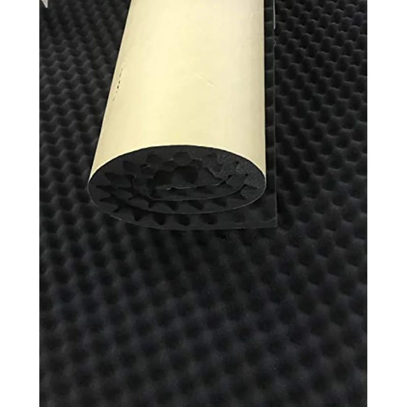 Self Adhesive High-density Acoustic Foam Egg Box Panel Studio Foam Black Soundproof Wallboard sound absorbing panel sound absorbing foam soundproofing foam soundproofing board