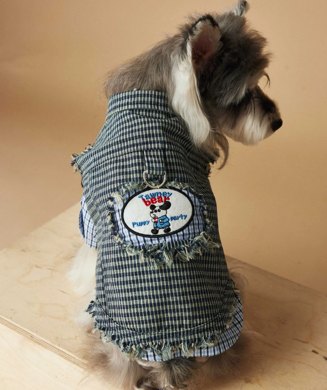 Sleeveless Cowboy Vest for Dogs, Tony Bears Dog Tank Top, Teddy, Schnauzer Bears, Marquis, Love, Spring, Summer, New