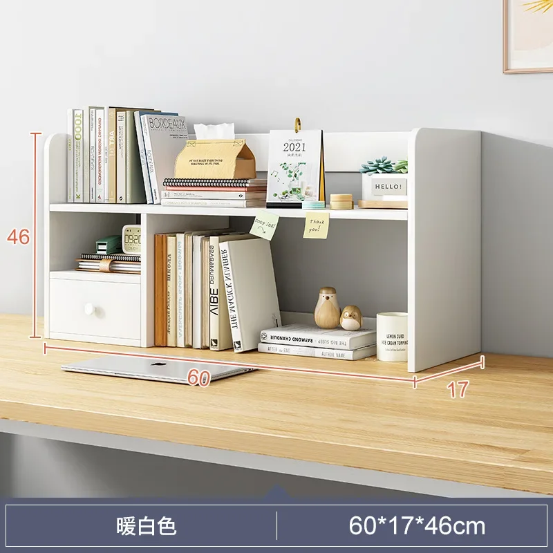 

2023 Year New Aoliviya Official New Bookshelf Desktop Home Bedroom Office Desk Small Multi-Layer Shelf Living Room Desk Storage