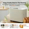 Petrus Bread Maker Machine 2lb Automatic Multi-function Bread Maker With Automatic Nuts Dispenser 5