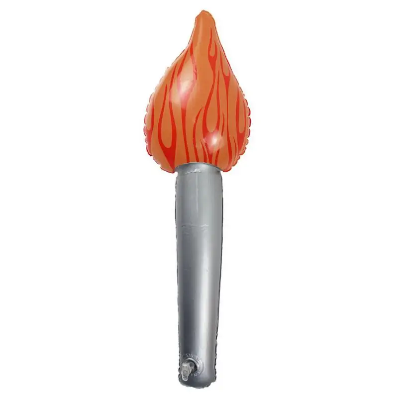 

2021 New Children's Inflatable Toy Flame Torch Stick Baby Pretend Play Toy Water Toy For Kids Outdoor Swimming Pool Beach Toy