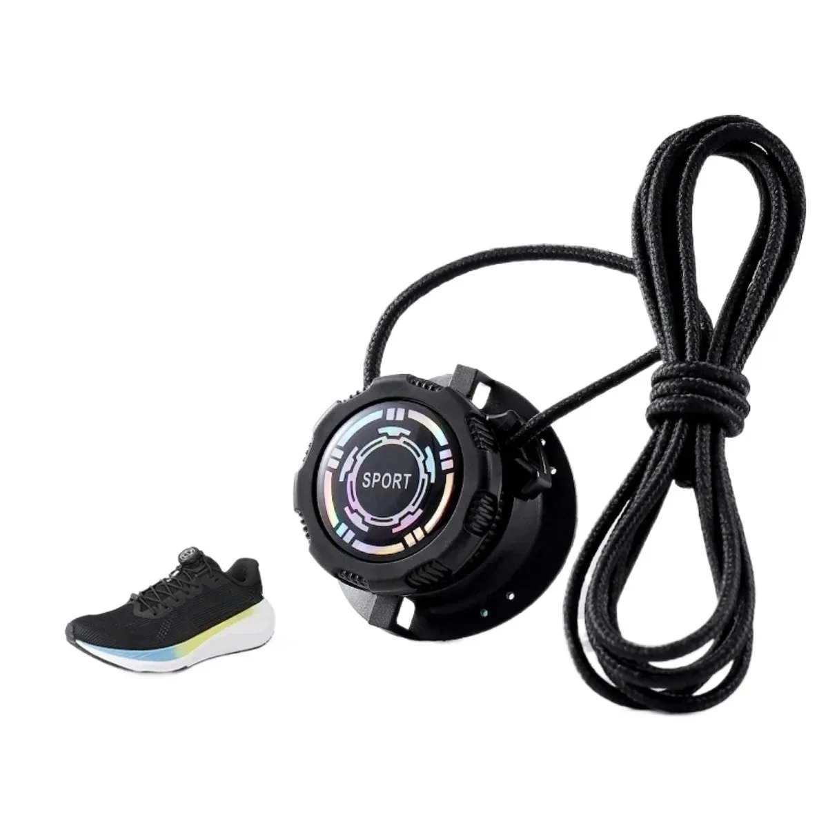 120CM Keine Krawatte Schnürsenkel Rotierenden Taste Lock Design für Männer Frauen Outdoor Sport Schuhe Langlebig Schuh Zubehör Schnürsenkel – Detail 6