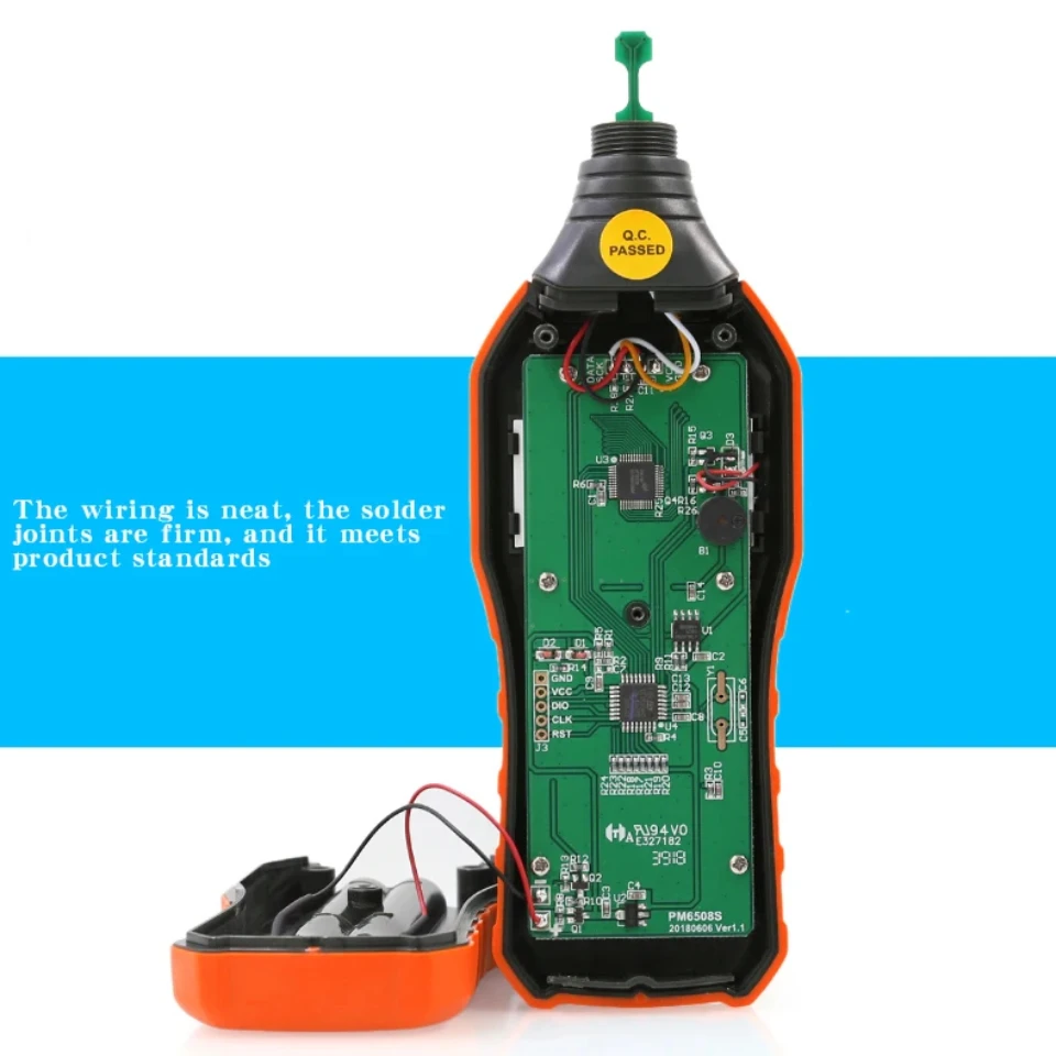 실내/실외 MIN, MAX, 데이터 홀드용 주변 이슬점 습구가 있는 온도 습도 측정기 온도계 습도계 모니터