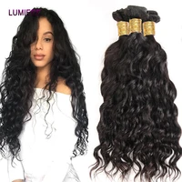 Indian Natural Wave Hair 1/3/4 Bundles Deal 100% Virgin Raw Human Hair Weave Extension Double Wefts Can Be Colored Dyed 8-40Inch 2
