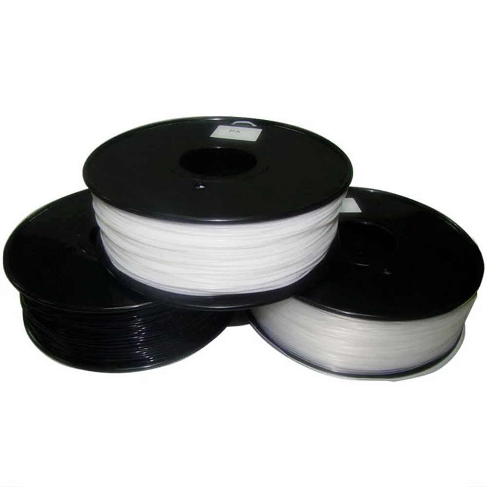 

3d Printer Material Filament PA Nylon 1.75mm 1kg/2.2lb Plastic Resin Supplies for MakerBot RepRap UP Mendel Free Shipping