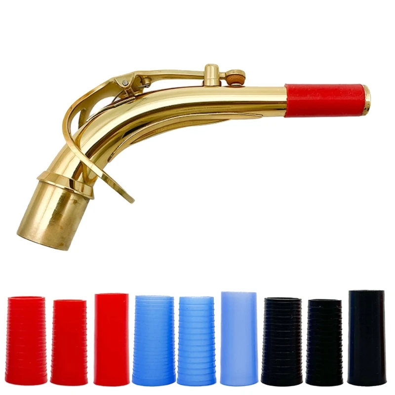Saxophone Neck Cork Silicone Cover Durable Recyclable For Alto Sax saxophone accessories