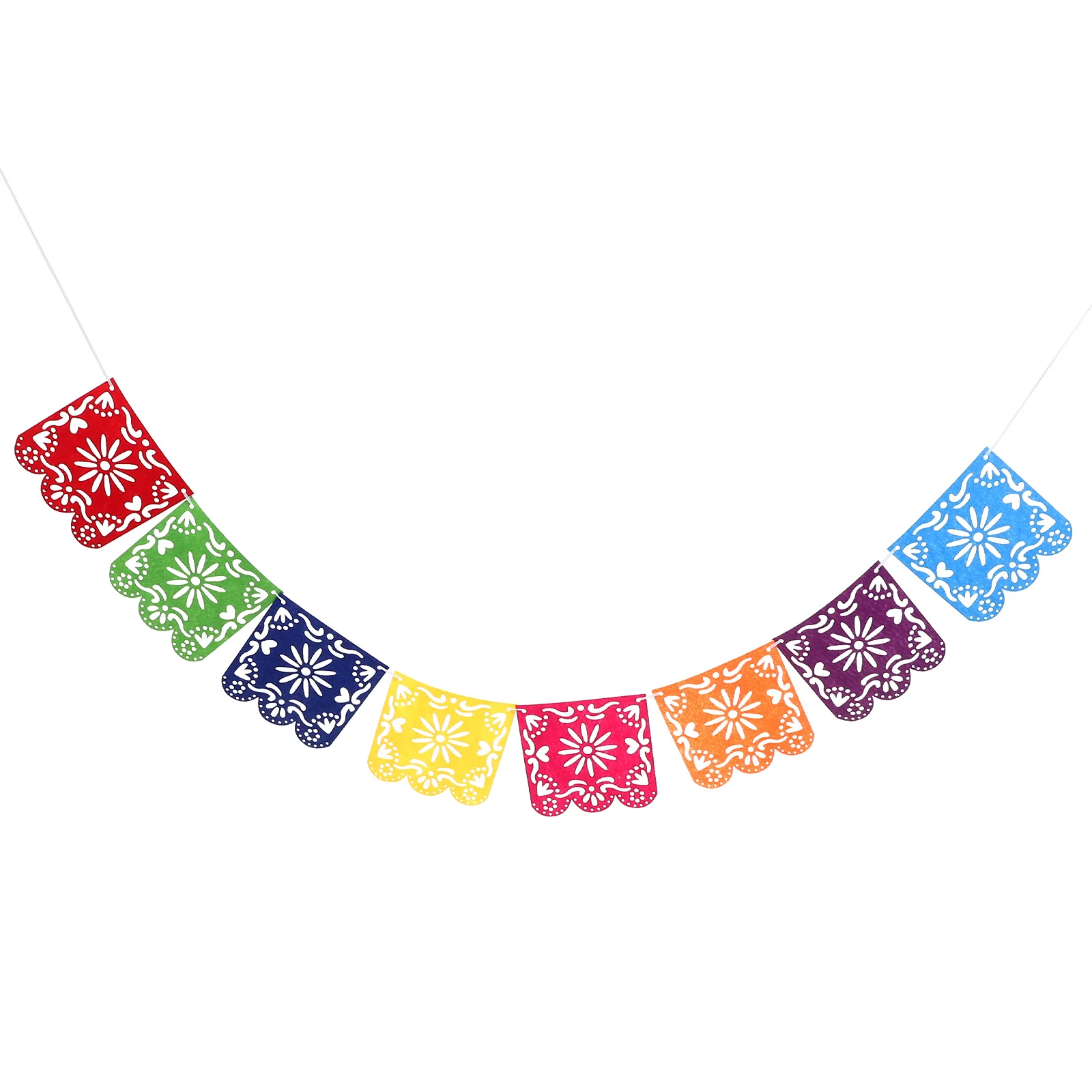 

Halloween Decoration Day of The Dead Decoration Death Birthday Decorations Color Banner Festival Mexicano