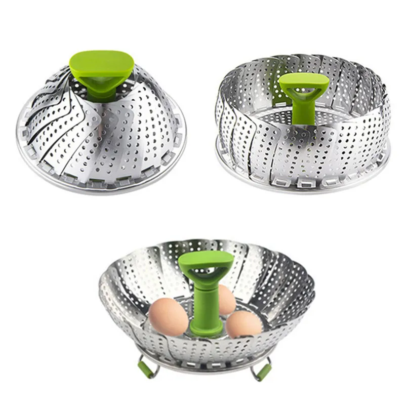 stainless steel folding steamer