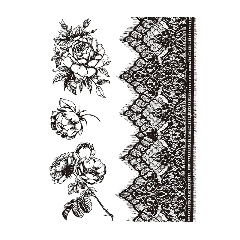 15*20 CM Large Collection Silicone Vintage Plant Ledger Script Clear Stamps for Card Making Scrapbooking Decoration Crafts Stamp clear stamps,clear rubber stamps