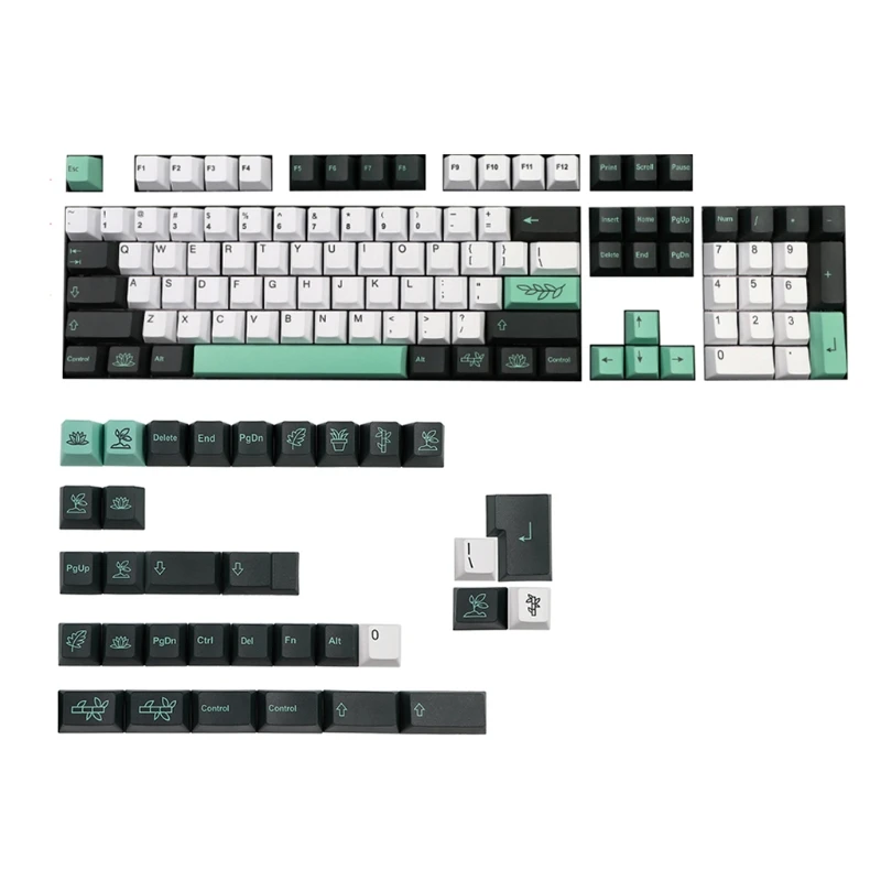 

Replacement for Key Cap Set 137pcs PBT Heat Sublimation for Mechanical Keyboard Drop Shipping