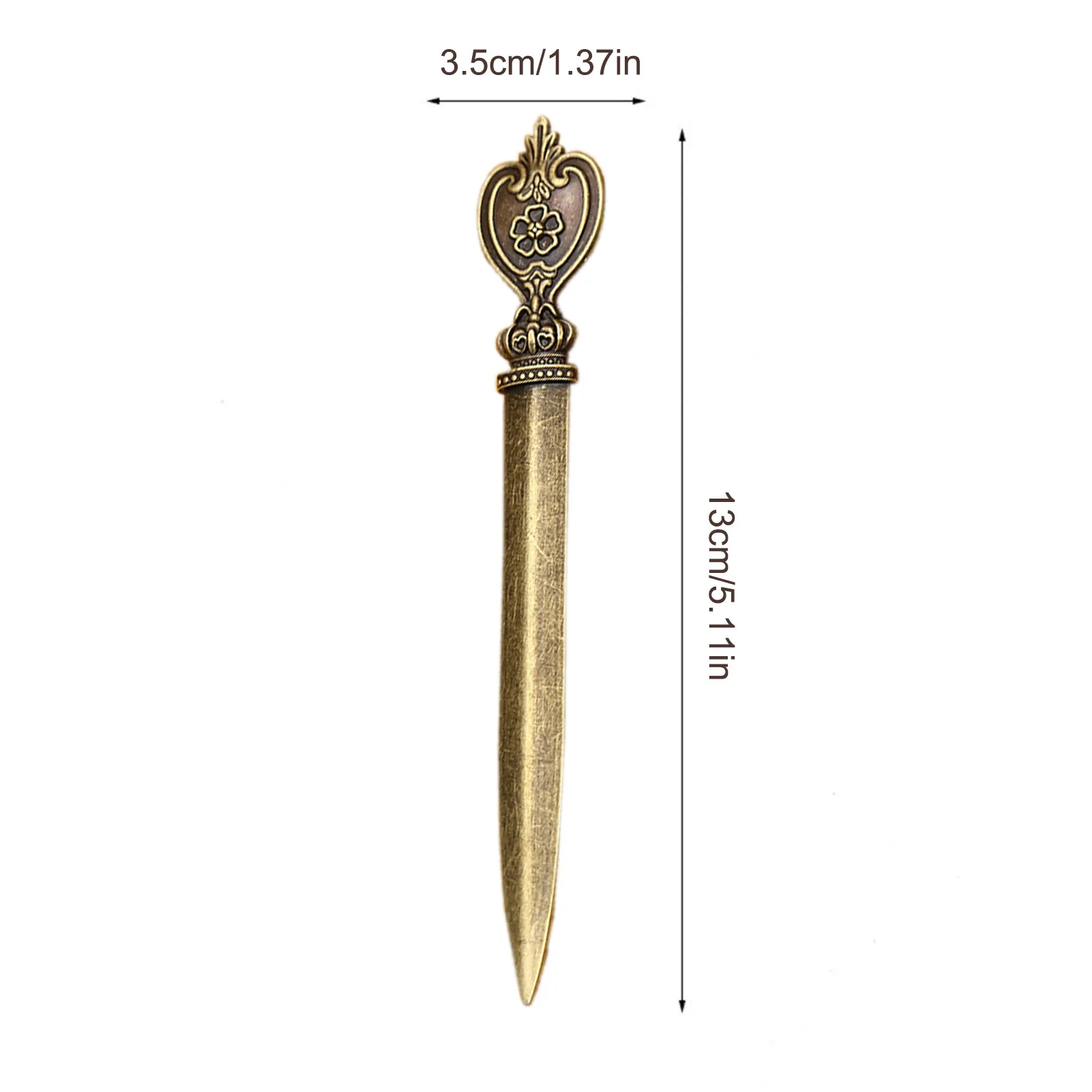Metal Retro Utility Knives Mini Portable Paper Cutter Zinc Alloy Letter Envelope Opener Express Box Cutter Students Supplies