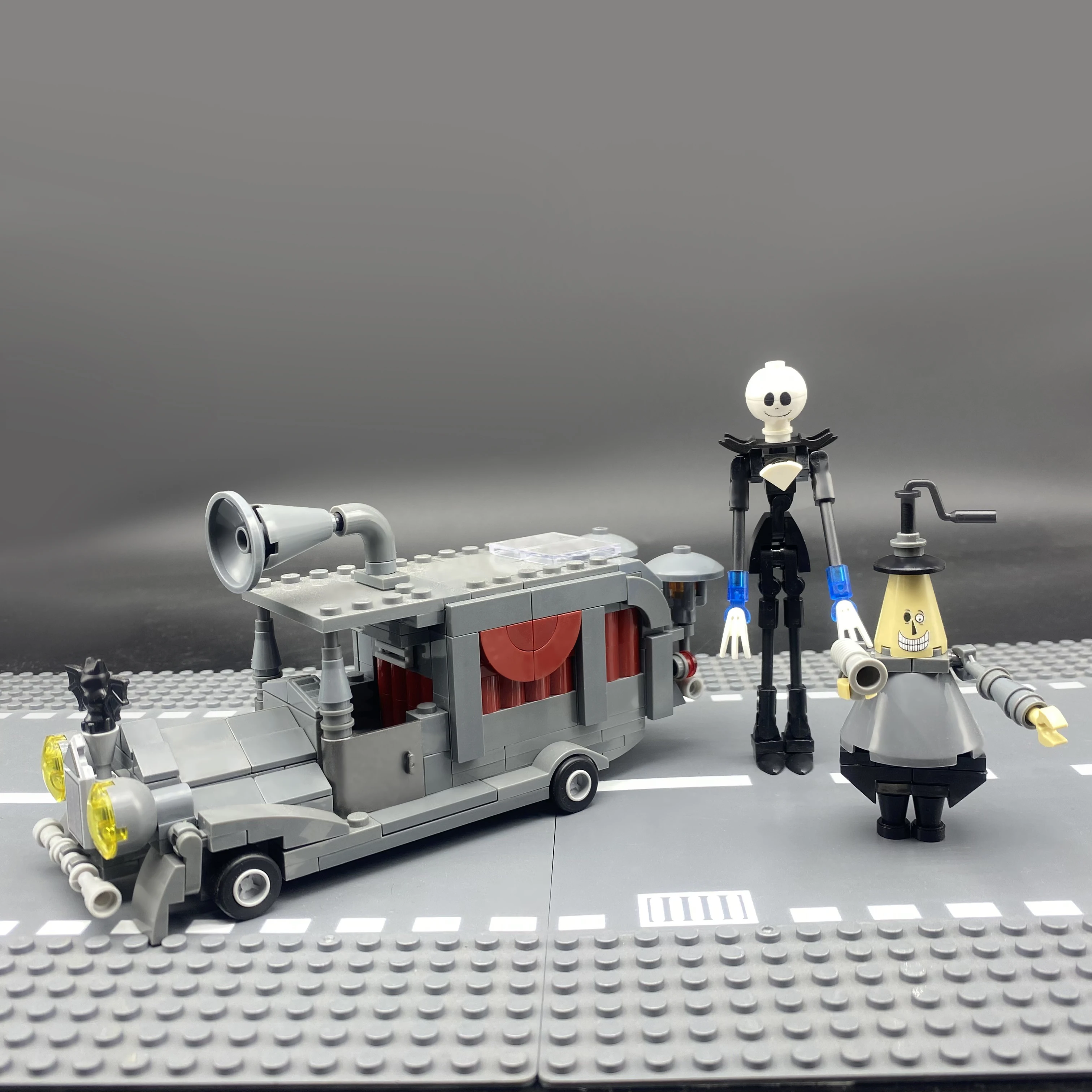 Set 324 Pezzi Mattoncini Horror Halloween - Nightmare Before Christmas - Jack E Sally - Compatibili LEGO