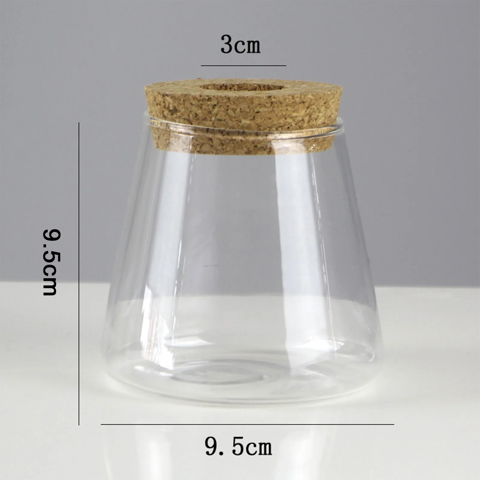 Elegant Glass Vase Propagation Station - Stylish Tabletop Plant Rack
