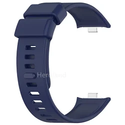 Silicone Smart Watchband Wrist Strap Bracelet Accessories for Strap (Navy blue)