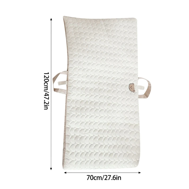 Upgraded Baby Changing Pad Double Sided Baby Mattress Animal Pattern Newborns Mattress Lightweight Cushions for Travel