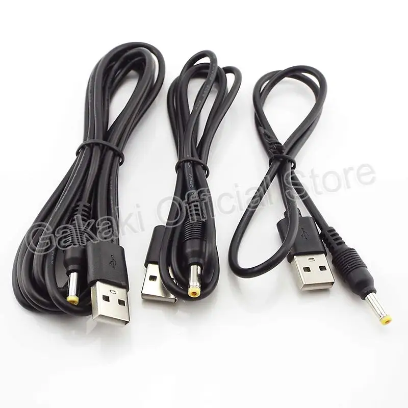 USB A Male Plug to DC 2.5 3.5 1.35 4.0 1.7 5.5 2.1 5.5 2.5mm Power Supply Plug Jack Type A Extension Cable Connector Cords