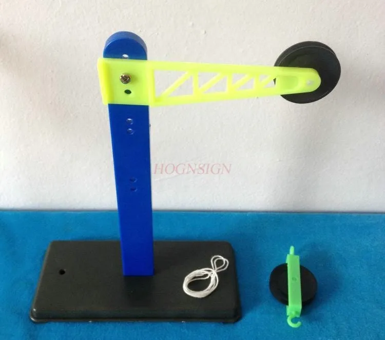 

Physics Science Zone Toys Kindergarten Science Room Discovery Room Materials Science Small Experiment Pulley Set and Bracket