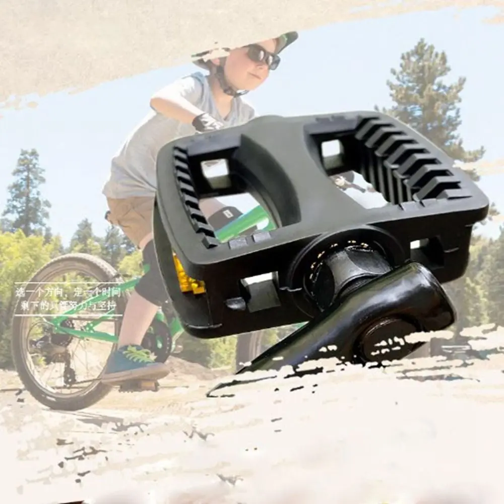 Description Picture 6 of itemNew 12.4/13.7/14.1mm Children's Bicycle Pedals Ultralight Universal Foot Pedal Anti-Slip Kids Bike Pedal Bicycle Accessories
