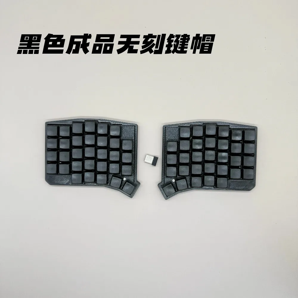 WSOFLE 로우 프로파일 분할 키보드 지원 VIAL 기계식 키보드 키트 2.4G 무선 핫 스왑 인체공학적 PC 액세서리 선물