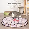 Smart Interactive Cat Toys Ball Fast Rolling in Pouch Hide and Seek Kitten Toy Motion Activated Interactive Cat Toy for Indoor 5