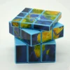Lefun 3x3x3 Mirror Blocks Earth Map Sticker Magic Cube Puzzle Toy Speed Cube Cubo Magico Puzzles Antistress Toys 2