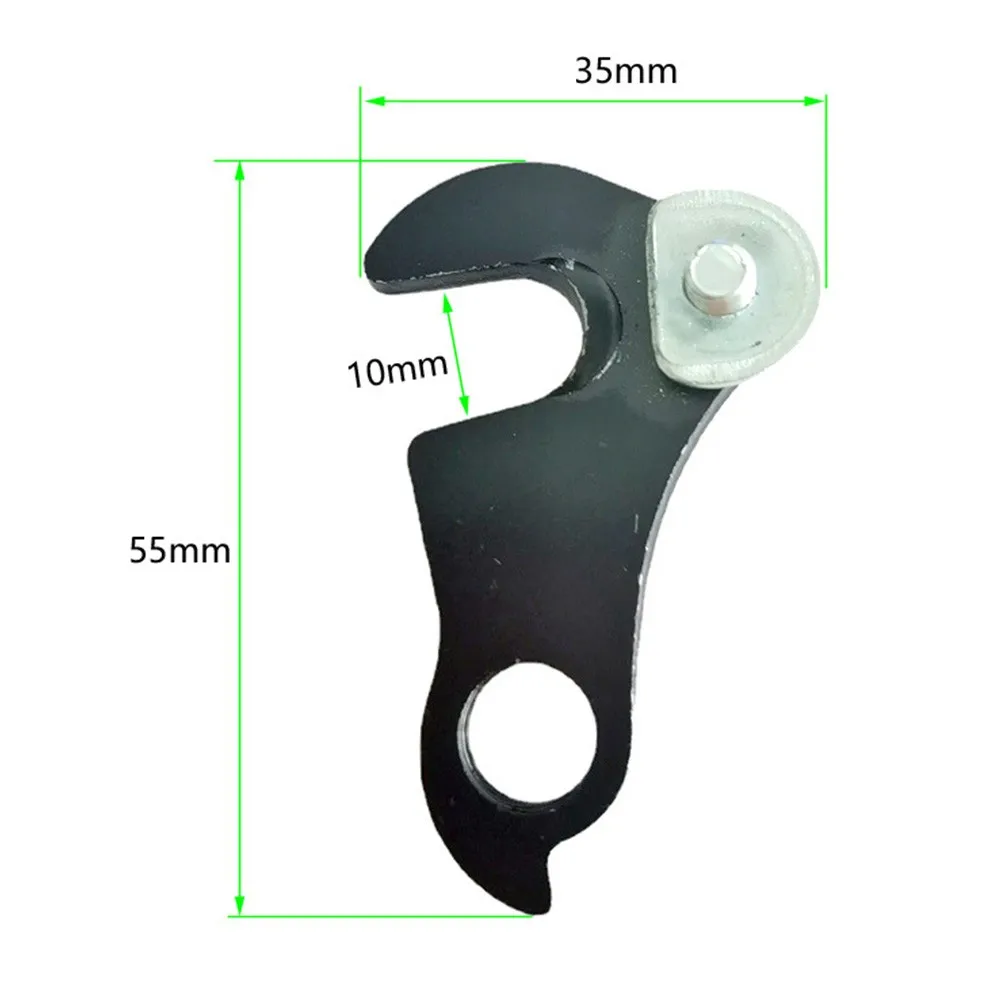 

55x35mm Bike Rear Derailleur Hanger Tail Hook Iron Converter With Bolt Bike Bicycle Mount Bike Rear Derailleur Hanger