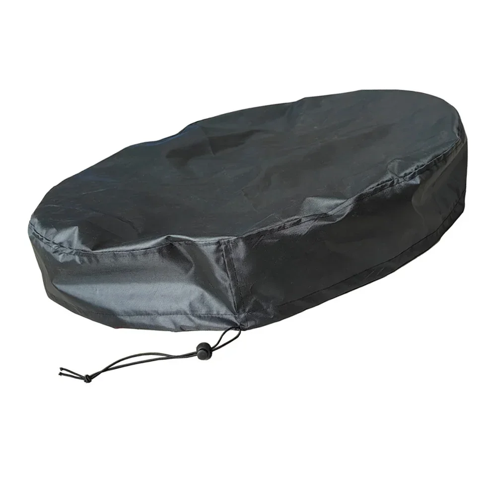 65x10cm Outdoor Bucket Lid Water Trash Can Covers Storage Tank Sofa Dust Cover Water Tank Protection Lid Rain Collect Tool Garde